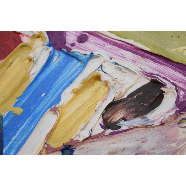 Jay Milder, Oil and Volcanic Ash on Canvas, Noah's Ark, 1999 - 2003 For Sale - Image 9 of 10