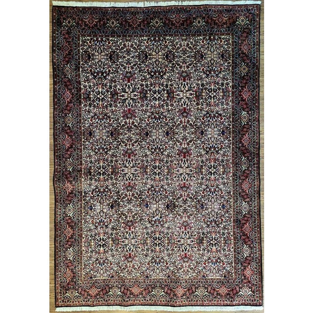 Middle Eastern Rug in Pure Wool For Sale - Image 11 of 11