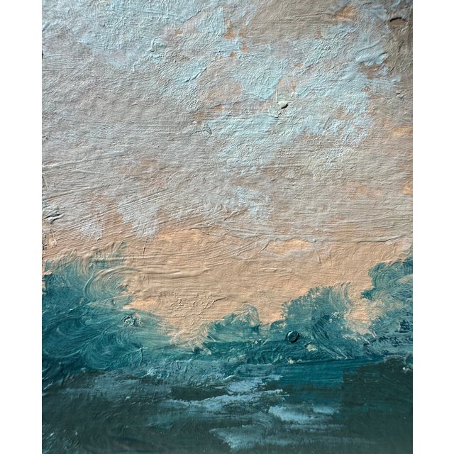 Wellon Bridgers Original Miniature Landstract: Day Painting, Framed For Sale - Image 4 of 6