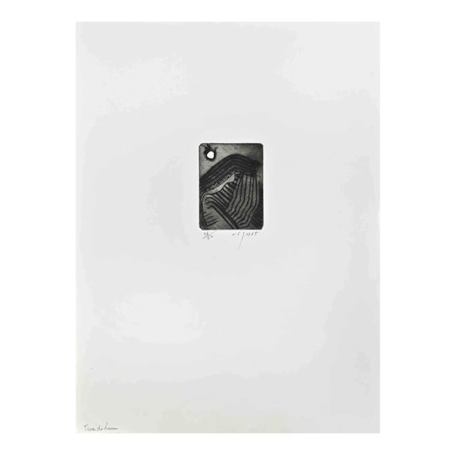 Rymond Veysset, Terre De Lune, Original Lithograph, Mid 20th Century For Sale