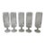 Vintage Luminarc France Champagne Flutes - Set of 5 For Sale
