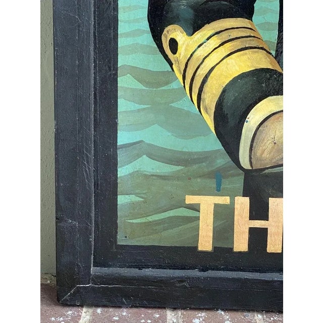 Celadon English Pub Sign, "The Admiral" For Sale - Image 8 of 12