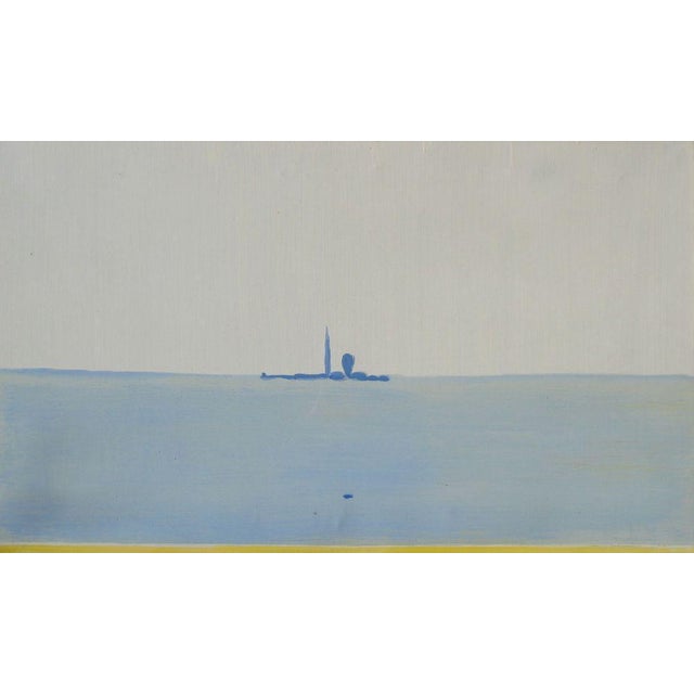Virgilio GUIDI Marina San Giorgio Venezia Hand signed oil on canvas 1968 Dimensions: 70 x 100 cm This piece is attributed...