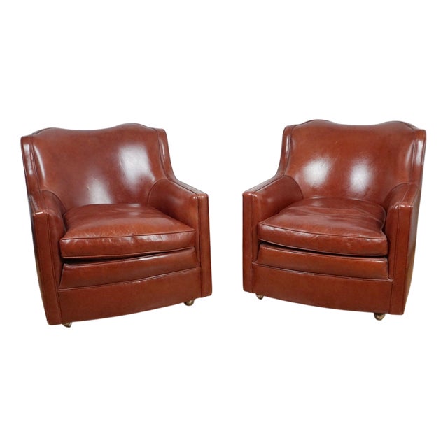 Art Deco Lounge Chairs, 1930s, Set of 2 For Sale