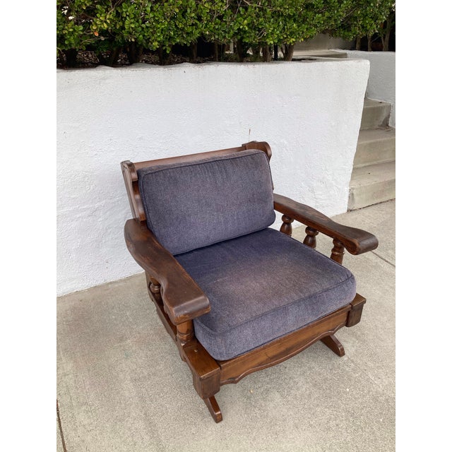 Reduced Rancho California Rocker Arm Chair For Sale - Image 10 of 11