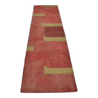 1960s Anatolian Decorative Wool Runner For Sale