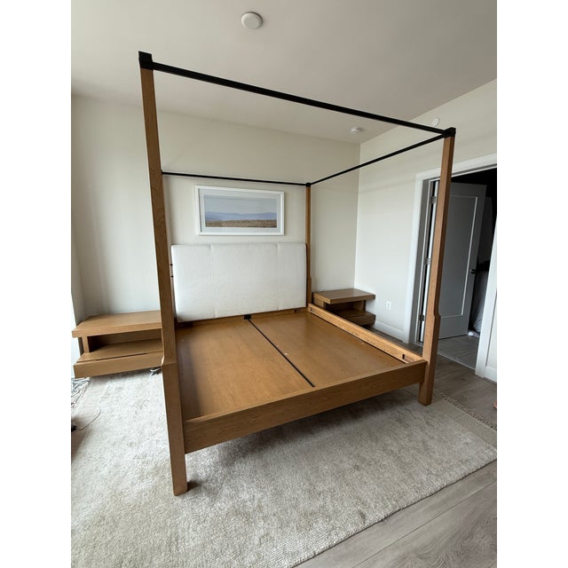 Wood Holly Hunt Sorraia Bed--King Size For Sale - Image 7 of 15