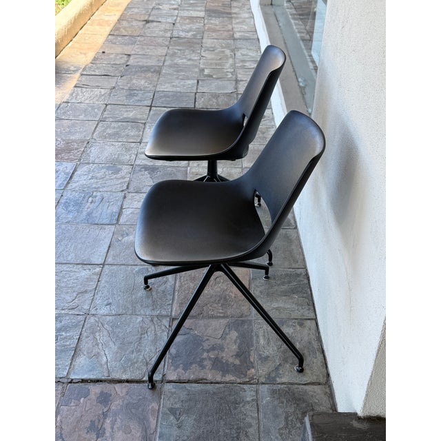 Alper Palm Task Chairs, Pair For Sale - Image 11 of 12