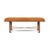 Not Yet Made - Made To Order Halls Bench, Brown Suede For Sale - Image 5 of 5