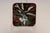 Mid-Century Modern Mid Century Modern Enamel on Copper Green and Red Square Decorative Dish For Sale - Image 3 of 11