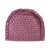 A vintage Royal Copenhagan quilted tea cozy or tea pot warmer in a scalloped pink fabric with deep red piping. 13"x11"....