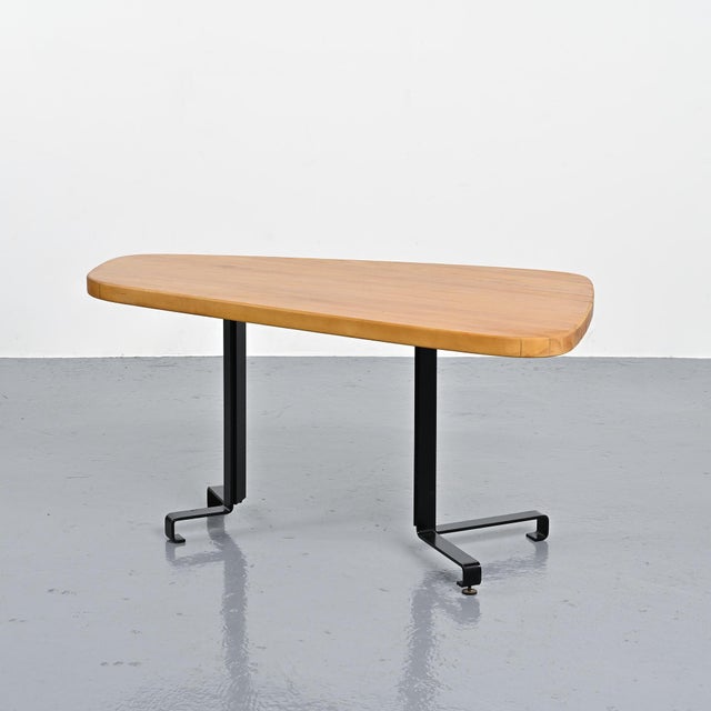 Free-Form Table by Charlotte Perriand for Les Arcs, 1986 For Sale - Image 9 of 18