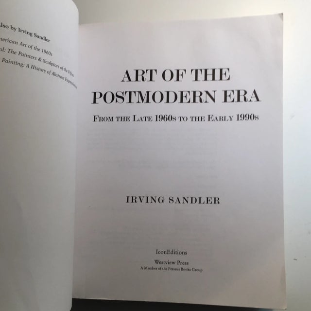 By Irving Sandler. Boulder: Westview Press, 1998. First edition. Oversized softcover with pictorial wraps. ISBN:...