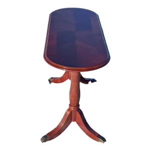 Late 20th Century Vintage Mahogany Oval Dining Table