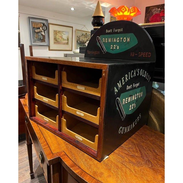 Large Advertising Cabinet with Pull-Out Drawers For Sale - Image 12 of 18