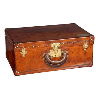 Antique French Leather Travelling Case from Louis Vuitton For Sale