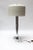 Mid-Century Chrome and Lacquered Aluminum Table Lamp For Sale - Image 4 of 13