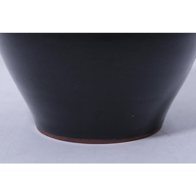 1960s Pottery Stoneware Pitcher W. Handle - Stamped For Sale In Philadelphia - Image 6 of 15
