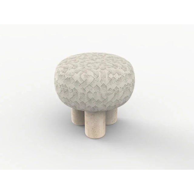 Contemporary Hygge Pouf by Saccal For Sale - Image 3 of 5
