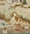 Wood Antique English Pastoral Woolwork Embroidery With Stag, Hounds and Rabbit, 19th Century For Sale - Image 7 of 18