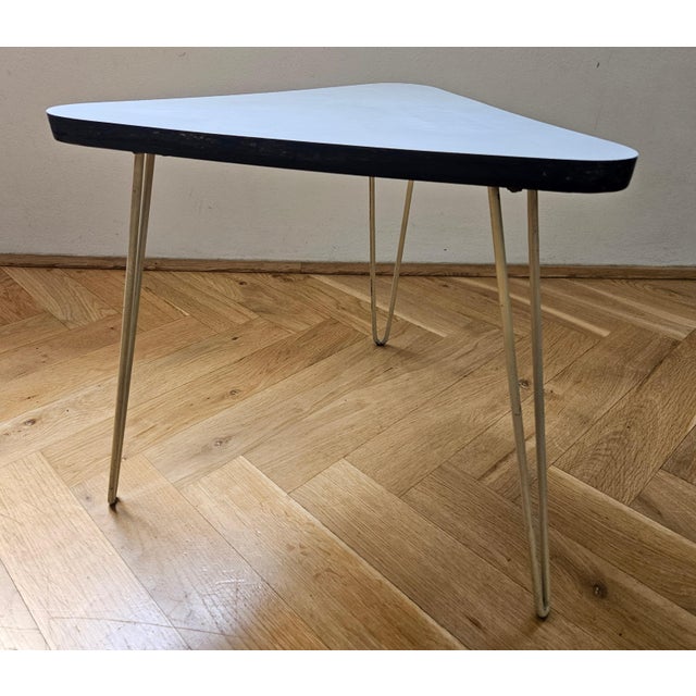 Wood Mid-Century Tripod Flower or Side Table from Uluv, 1970s For Sale - Image 7 of 15