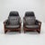 Mid-Century Modern MP-91 Earth Lounge Chairs and Ottoman from Percival Lafer, Brazil, 1970s, Set of 3 For Sale - Image 6 of 18