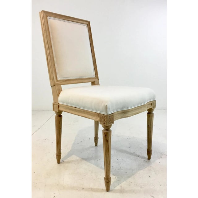 Wood Ave Home Transitional Bienville Side Chair For Sale - Image 7 of 7