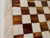 Hollywood Regency White and Brown Chess Board in Onyx and Marble For Sale - Image 3 of 9