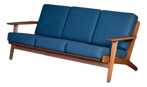GE290 Three-Seater Sofa in Oak by Hans J. Wegner for Getama, 1960s