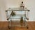 Art Deco Bar Trolley in Gold and Glass by Pierre Vandel, 1970s For Sale - Image 8 of 18