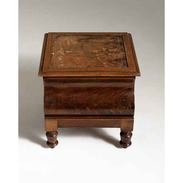 A masterwork of Victorian craftsmanship, this distinguished storage chest from nineteenth-century Britain exemplifies the...