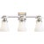 New York Subway Triple Light in Chrome with White Glass Designer: Chapman & Myers Height: 9.75" Extension: 8" Backplate:...