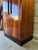 Exceptional Art Deco Petite Armoire in Bookmatched Flamed Walnut & Macassar Detailing For Sale - Image 11 of 15