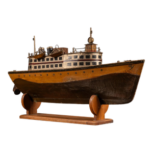 Antique Clockwork Pond Boat