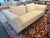 Contemporary Natuzzi Contemporary Linen Sofa For Sale - Image 3 of 18