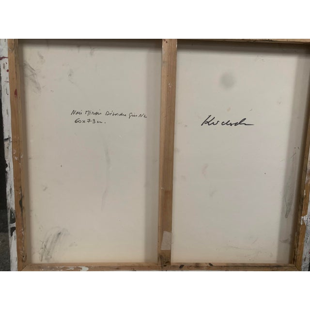 Early 21st Century Kardesch, Black Mirror, Oil For Sale - Image 5 of 7