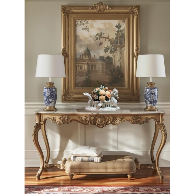 Late 19th Century Antique White Porcelain Picket Fence Centerpiece With Courting Couple and Children Royal Worcester 1890 For Sale - Image 5 of 18