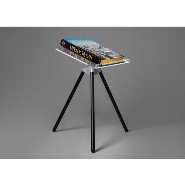 Metal TASCHEN Marc Newson Tripod Bookstand For Sale - Image 7 of 9