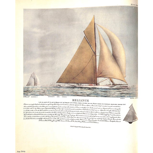 "Yachts by Herreshoff Designers and Builders of Sailing and Power Craft" 1934 For Sale - Image 4 of 12