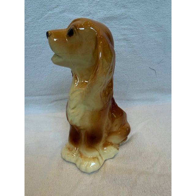 Porcelain Cocher Spaniel Planter
