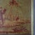 Chinese 74" French Trumeau Mirror With Oil on Canvas Chinese Genre Scene Painting 19thC For Sale - Image 3 of 16