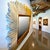Maitland - Smith 1980s Monumental Maitland-Smith Art Deco Inspired Gilt Sunburst Mirror 88" X 69" For Sale - Image 4 of 16
