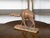 Brown 19th Century Italian Carved Wooden Dromedary Camel Sculpture on Oval Base For Sale - Image 8 of 10