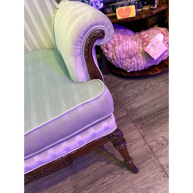 Early 20th Century Hollywood Regency Barrel Back Arm Chair Early 20th Century For Sale - Image 5 of 7