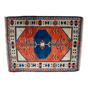 1970s Turkish Rug ,5' X 6'6