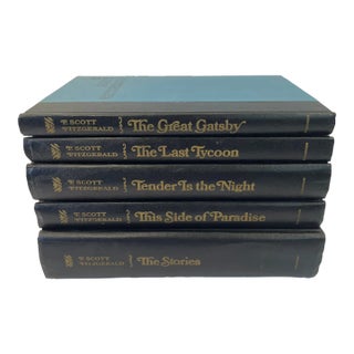 1960s Vintage F. Scott Fitzgerald Books - Set of 5 For Sale