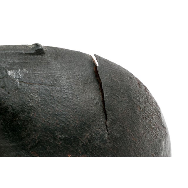 Antique African Oromo Carved Wood Vessel With Sculptural Handles For Sale - Image 9 of 9
