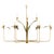 Contemporary Verdant Chandelier With Leaves by Lowcountry Originals For Sale - Image 3 of 3