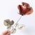 Vintage Italian Handmade Sterling Silver 925 Long Stem Enameled Red Rose, Padua, Italy, 1970s For Sale - Image 12 of 18