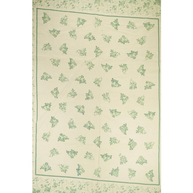 Beige Needle Point Flat Weave Wool Rug 8'0" X 10'0" For Sale - Image 8 of 9